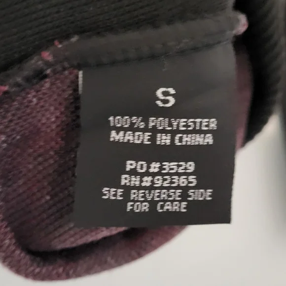 Studio by Omega Men's NWT Black Argyle Quarter Zip Pullover Sweater Size Small - Picture 9 of 9